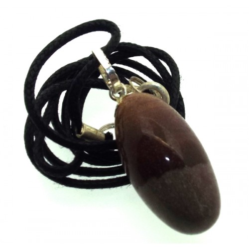 Indian Shiva Lingam Narmada River Pendant